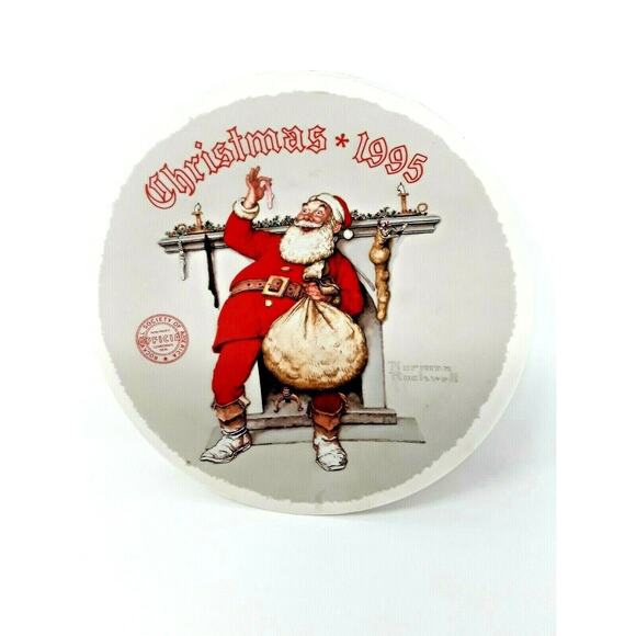Norman Rockwell Plates Bundles Christmas 1990s Collectible - Picture 1 of 6